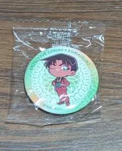 名探偵コナン　服部平次　くら寿司　ビッくらポン　缶バッジ