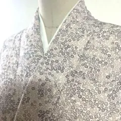 平和屋着物●重要無形文化財　人間国宝　中村勇二郎　江戸小紋　古代菊　正絹　逸品　AABH4931fy 1576685.jpg