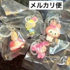 サンリオ ゆるっとめじるしアクセサリー　人気キャラ4個セット