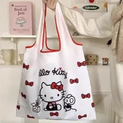 ハローキティ　キティちゃん　折りたたみ式　エコバッグ