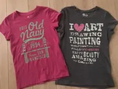 OLD NAVY キッズTシャツ 2枚セット