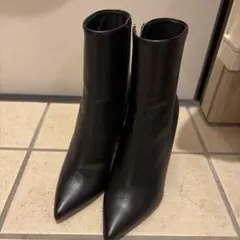 美品*ダイアナ　DIANA ショートブーツ23cm 黒
