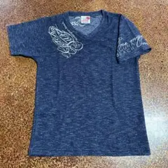 GOTCHA VネックTシャツ ネイビー SMALLのサムネイル