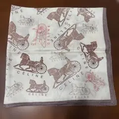【CELINE】スカーフ❓ハンカチ❓　美品　セリーヌ