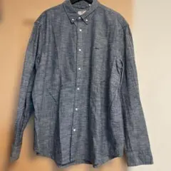 Levi's ネイビー ボタンダウンシャツ