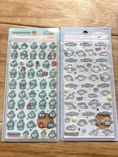 ハンギョドン シナモロール ボンボンドロップシールミニ