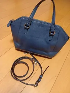 COACH ブルー ショルダーバッグ 2way