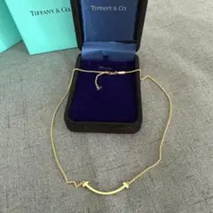 Tiffany&Co　チョーカー　ヴィンテージ　ネックレス　ゴールド　AU750