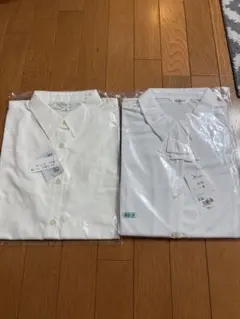 ホワイト長袖ブラウス11号