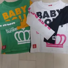 BABY DOLL Tシャツセット（緑・白・黒）