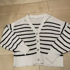 ボーダーカーディガン　値下げ