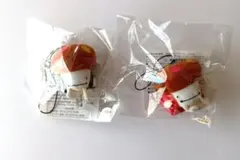 ドコモダケ きのこ型ストラップマスコット 2個セット ランドセル付