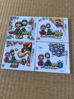 3DS ソフト#21マリオ＆ルイージRPG 1DX/ペーパーマリオMIX/3/4
