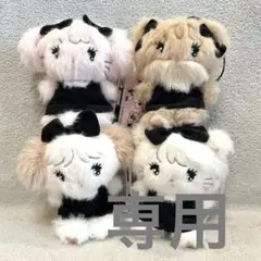 mikko characters BLACK RIBBON マスコット 全4種