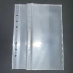 A6 透明 リフィル 6穴 20枚