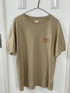 Ungrid ベージュ ロゴTシャツ Presto's Pizzaのサムネイル
