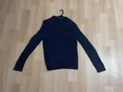 Polo Ralph Lauren ネイビー ケーブルニット M