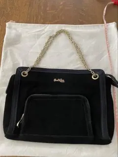 PAUL & JOE SISTER ブラックハンドバッグ