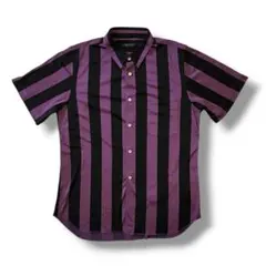 00s COMME des GARCONS stripe drape shirtのサムネイル