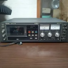 整備品】TEAC C-3X カセットデッキ （2倍速モード対応） - メルカリ