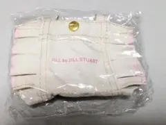 JILL BY JILLSTUART フリルトートバッグ ホワイトピンク ガチャ