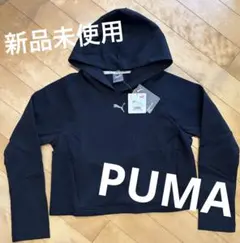 新品未使用　PUMA レディース パーカー ブラック　Sのサムネイル