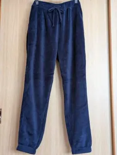 フリースジョガーパンツ ネイビーメンズＬサイズ