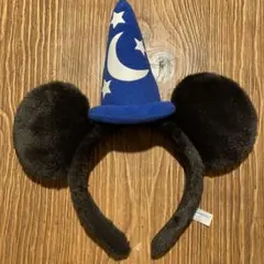 ディズニー カチューシャ ミッキー ファンタジア 青帽子