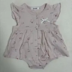 SLAP SLIP ピンクロンパース 70