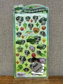 バターカップ　うるちゅるシール　パワーパフガールズ　うるちゅるポップシール