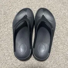 U.S. POLO ASSN. サンダル ブラック Sサイズ