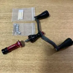 ゴメクサス GALAXYシリーズ チタンダブルハンドル98mm リールスタンド