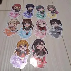 ラブライブ 虹ヶ咲 ステッカーセット セリア ダイソーのサムネイル