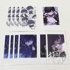 青木葉 歌い手 BLUE チェキ風トレカ50枚 サイン入りポストカード 青木葉 歌い手 BLUE チェキ風トレカ50枚 サイン入りポストカード