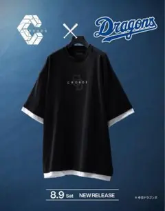 新品未使用未開封品　CRONOS クロノス×ドラゴンズ　コラボTシャツ