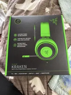 Razer Kraken ゲーミングヘッドセット 本体のサムネイル