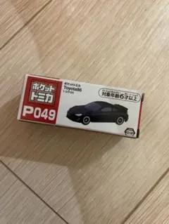ポケットトミカ P049 トヨタ86 ブラック