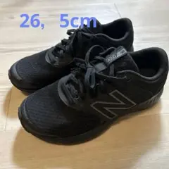 New Balance 420 ブラックスニーカー 26,5cm
