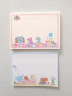 動物キャラクター付箋セット