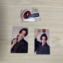 JO1 祭り　佐藤 景瑚　トレーディングカード2枚・ネームプレートセット