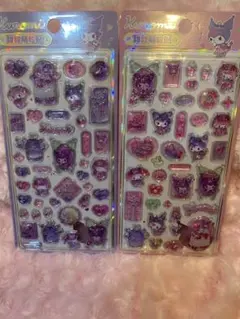 【ライセンス正規品】うるちゅる☆3Dシール☆立体シール☆マイメロ クロミ