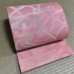 正絹 夏の袋帯 【抽象模様 波模様】のサムネイル