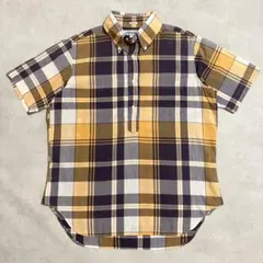 INDIVIDUALIZED SHIRTS 半袖 プルオーバー チェックシャツのサムネイル