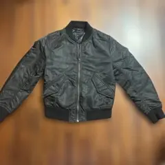 ブラック MA-1ジャケット Sサイズ