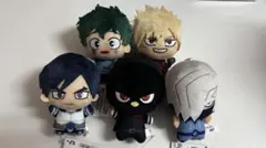 僕のヒーローアカデミア ちびぐるみ vol.10 全5種緑谷デク爆豪飯田常闇障子