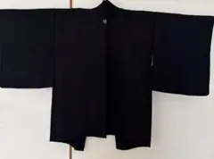 一ツ紋　黒羽織　袷 正絹