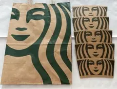 スターバックス　ショッパー紙袋　スリーブ　まとめ売り