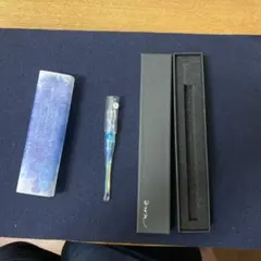 【最終値下げ】aun ガラスペン　ストームガラスシンプルM 2025年最新】aun ガラスペンの人気アイテム - メルカリ