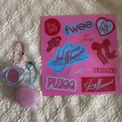 【未使用】fwee リップアンドチーク グローイジェリーポットミニ キーリング