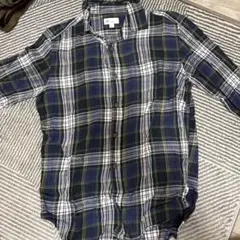 GAP チェック柄 長袖シャツ Sサイズ
